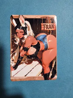 Beautiful Waifu Card -Fran -Goddess ACG Custom DIY Fan Art Card - Image 1