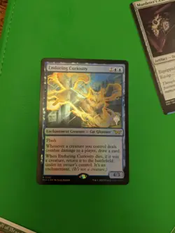Enduring Curiosity - Foil Promo DSK NM MTG - Image 1