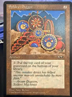 MTG Magic the Gathering Alliances Soldevi Digger 1240 - Image 1