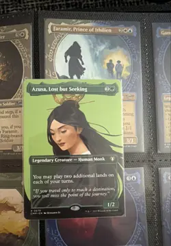 Azusa, Lost but Seeking (Borderless) Commander Masters Regular - Image 1