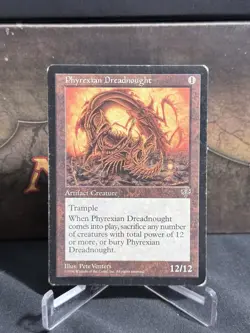 Phyrexian Dreadnaught Mirage - Reserved List MTG Magic The Gathering - Image 1