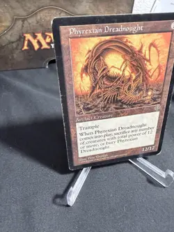 Phyrexian Dreadnaught Mirage - Reserved List MTG Magic The Gathering - Image 2