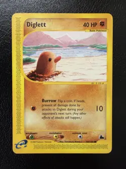 Diglett 50/144 Regular Skyridge Pokemon MP - Image 1