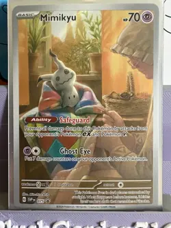 Pokemon Mimikyu 075 Sv: Scarlet & Violet Promo Cards Promo Holo Basic 70 HP - Image 1