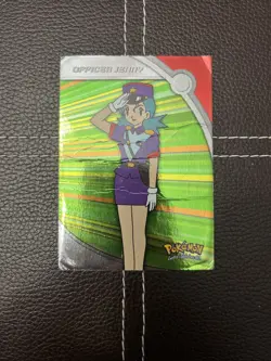 Pokemon TCG - Officer Jenny - HV17 - Blue Topps TV Animation - HP Foil (2000) - Image 1