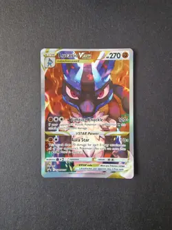SWSH291 Lucario VSTAR Sword & Shield Black Star Promo Pokemon Trading Card TCG - Image 1