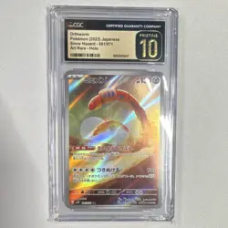 Orthworm Pokemon Sv2p: Snow Hazard 081/071 Art Rare Holo CGC Pristine 10 - Image 1
