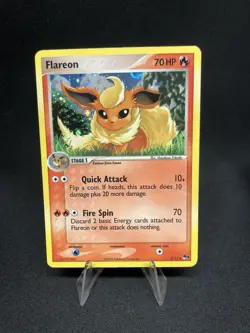 Flareon 2/17 Pokemon Pop Series 3 Holo Rare - Image 1
