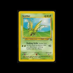 ▸ Pokemon | 2000 | Scyther | WOTC Black Star Promo | #45 | MP - Image 1