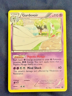 Gardevoir 57/99 LP Reverse Holo Pokemon Next Destinies Rare BW - Image 1