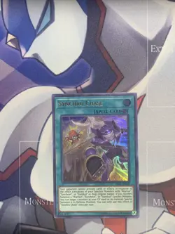 Yugioh! LP Synchro Chase - LED6-EN026 - Ultra Rare - 1st Edition Lightly Played, - Image 1
