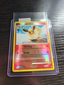 Pokemon TCG Flareon 19/100 Reverse Holo Rare Majestic Dawn LP/NM - Image 1