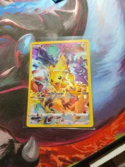 2023 POKEMON SWORD & SHIELD CROWN ZENITH #160 FULL ART/PIKACHU Ungraded MINT - Image 2
