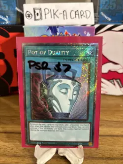 Pot Of Duality - RA02-EN057 - Plat Secret Rare - Rarity Coll 2 - Yugioh TCG - NM - Image 1