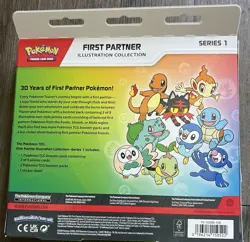 Exclusive Pokemon First Partner Illustration Collection Series 1 Factory Sealed - Image 2