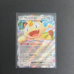 Pokemon TCG Meowth Ex 062/088 Perfect Order - Image 1