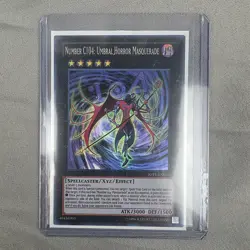 Yugioh Number C104: Umbral Horror Masquerade JOTL-EN056 Super Rare - Image 1