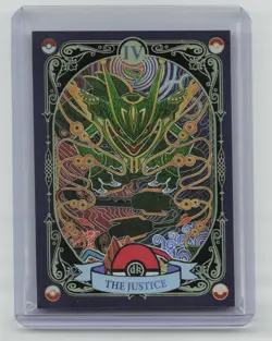 Pokemon Mengka Collection Fan Art Mega Rayquaza DK-004 Serialized /588 - Image 1