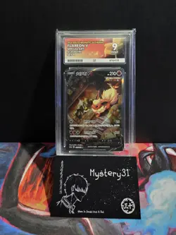 ACE 9 Flareon V 073/069 Eevee Heroes Korean 2021 Sp Art Gem Mint Pokemon - Image 1