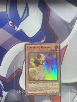 Yugioh - Firebrand Hymnist (Ultra Rare) (1st Edition) - DUOV-EN028 - Image 1