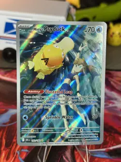 Pokemon TCG: Destined Rivals: Misty's Psyduck (193/182) Illustration Rare - Image 1