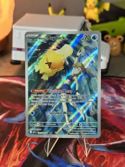 Pokemon TCG: Destined Rivals: Misty's Psyduck (193/182) Illustration Rare - Image 2