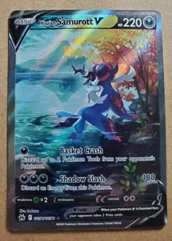 Pokemon Hisuian Samurott V GG51/GG70 Crown Zenith: Galarian Gallery Holo - Image 1