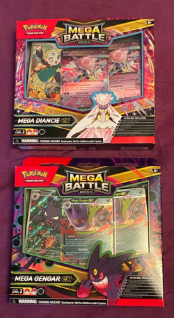 Pokemon Sealed Mega Battle Deck Gengar & Diancie ex Deck (2 Boxes Total) - Image 1