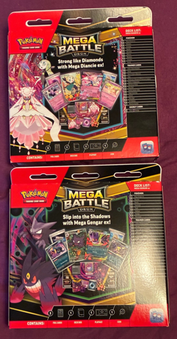 Pokemon Sealed Mega Battle Deck Gengar & Diancie ex Deck (2 Boxes Total) - Image 2