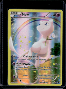 Pokemon TCG - Mew - XY110 Full Art Mythical Collection - Black Star Promo - Image 1