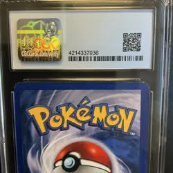 1999 Pokemon Charizard Holo Base Set Unlimited 4/102 CGC 7 NM Vintage - Image 4