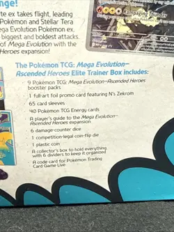 Pokemon Mega Evolution Ascended Heroes Elite Trainer Box ETB Factory Sealed NIB - Image 3