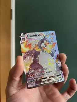 Shiny Charizard VMAX SV107/SV122 Shining Fates Pokemon - Image 2