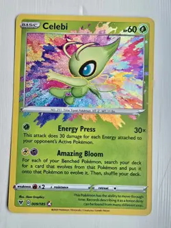 Celebi Amazing Rare 009/185 Vivid Voltage - Pokemon tcg - Image 1