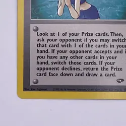 Misty's Wish 108/132 Gym Challenge NM/LP Rare WOTC Pokemon TCG Vintage Single - Image 5