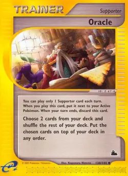 Umbreon Cameo - Oracle 138/144 Pokemon Skyridge NM - Image 1