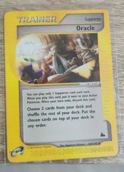 Umbreon Cameo - Oracle 138/144 Pokemon Skyridge NM - Image 2