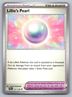 Pokemon TCG SV09: Journey Together Lillie's Pearl 151/159 - Image 1