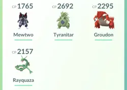 Pokemon Go PTC Acc, Guaranteed Lucky Armor Mewtwo - Image 2