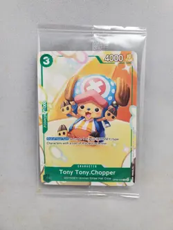 One Piece Card Game - Tony Tony.Chopper (Convention Promo) - OP09-029 - SEALED - Image 1