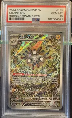 PSA 10 Gem Mint Magneton 159 – 2024 SV Scarlet & Violet Promo Holo English - Image 1