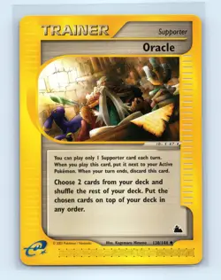 Pokemon tcg Skyridge Oracle Near Mint or Better - Image 1