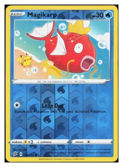 Magikarp Reverse Holo Common SWSH02: Rebel Clash 039/192 NM M015 - Image 1
