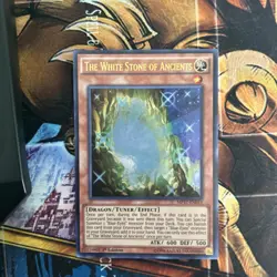 Yugioh The White Stone of Ancients X1 NM Ultra Rare 1st Ed - Image 1