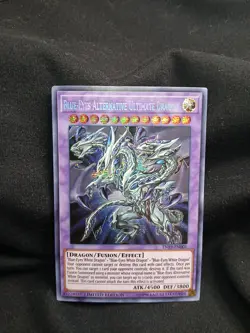 Yugioh Blue-Eyes Alternative Ultimate Dragon Prismatic Secret Rare TN19-EN001 NM - Image 1