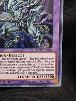 Yugioh Blue-Eyes Alternative Ultimate Dragon Prismatic Secret Rare TN19-EN001 NM - Image 4