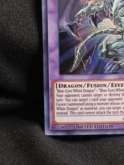 Yugioh Blue-Eyes Alternative Ultimate Dragon Prismatic Secret Rare TN19-EN001 NM - Image 5