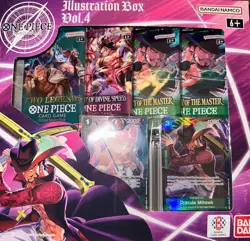 Bandai One Piece Trading Card Game: Illustration Box BUNDLE (Vol. 3 + 4) NEW 🔱 - Image 4