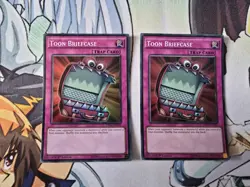 Toon Briefcase x2 DRL2-EN029 Super Rare 1st Edition NM/LP Condition - Image 1