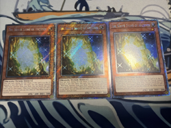 Yugioh The White Stone of Ancients Platinum Secret Rare RA04-EN267 x3 - Image 1